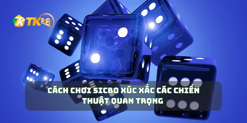 Cách chơi sicbo xúc xắc các chiến thuật quan trọng 